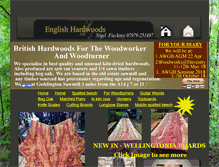 Tablet Screenshot of english-hardwoods.com